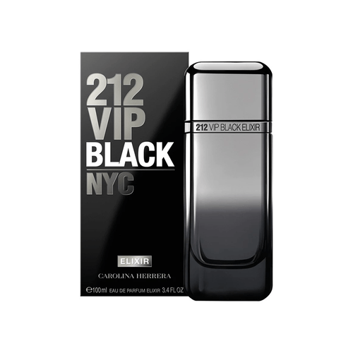 Perfume Carolina Herrera 212 Vip Men Black Elixir x 100 ml