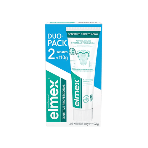Crema Dental Elmex Sensitive Dual Pack x 110 gr