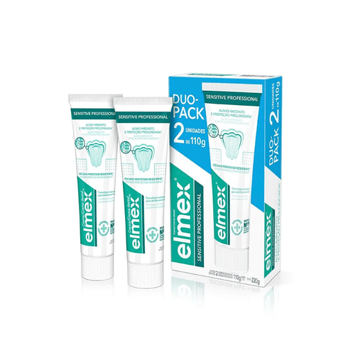 Crema Dental Elmex Sensitive Dual Pack x 110 gr