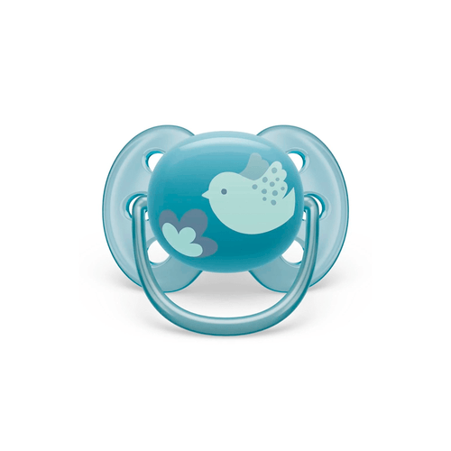 Chupete Avent Ultra Soft Deco Celeste 6-18 Meses Nena x 1 unid