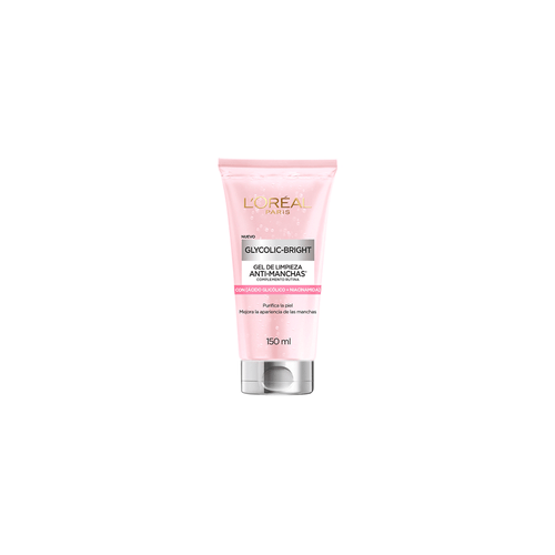Gel de Limpieza Anti Manchas L´Oreal Paris Glycolic Bright x 150 ml