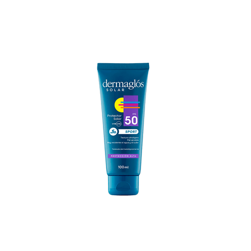 Protector Solar Dermaglos con FPS 50 Sport x 100 ml