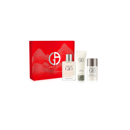 Estuche Acqua Di Gio Men EDT + Shower Gel + Desodorante x 100 ml