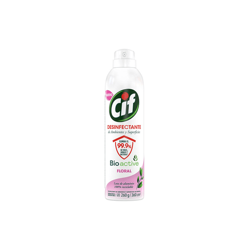 Desinfectante En Aerosol Cif Floral x 260 gr