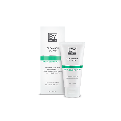 Gel Exfoliante Facial By Derm Cleanser Scrub Oil Free x 60 gr