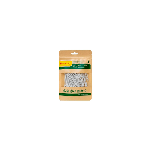 Palillo Interdental Bucal Tac Eco Floss Picks x 50 unid