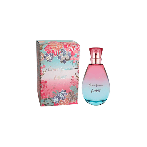 Perfume Como Quieres que Te Quiera Love Edt x 100 ml