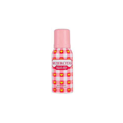 Desodorante en Aerosol Mujercitas Sunny x 102 ml