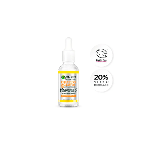 Serum Facial Garnier Express Aclara Iluminador Vitamina C x 30 ml