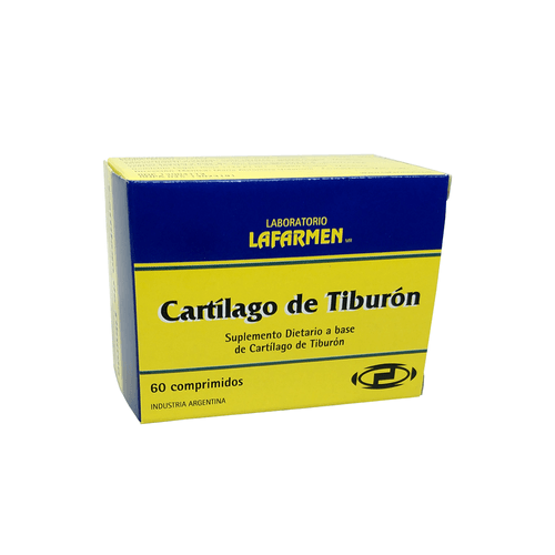 Suplemento Dietario Lafarmen Cartilago de TIburon x 60 comp