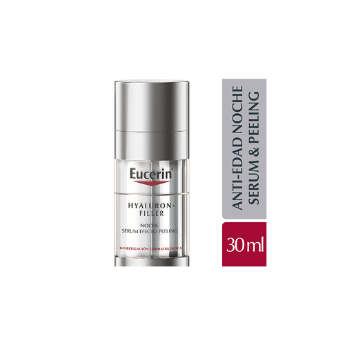 Serum Facial Efecto Peeling Noche Eucerin Hyaluron-Filler + 3x Effect x 30 ml