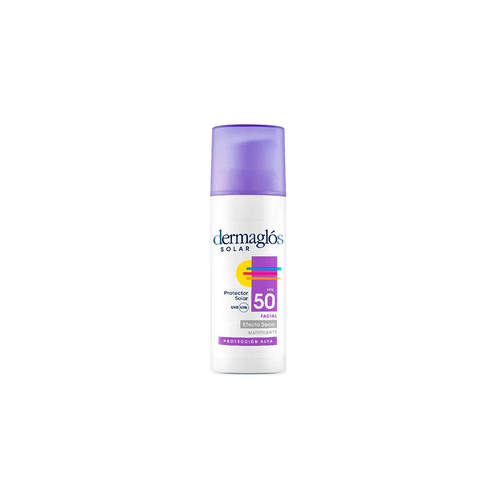Protector Solar Dermaglos Facial FPS50 Sin Color x 50 gr