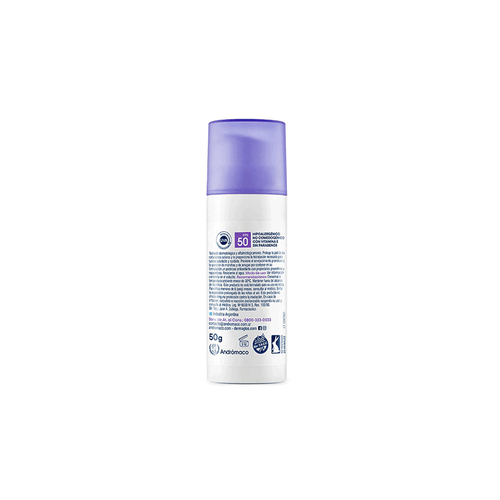 Protector Solar Dermaglos Facial FPS50 Sin Color x 50 gr