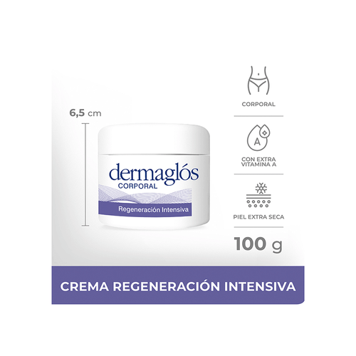Crema Corporal Dermaglós Regeneración Intensiva x 100 gr