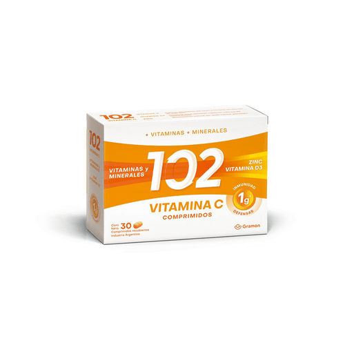 Suplemento Dietario 102 Vitamina C x 30 comp