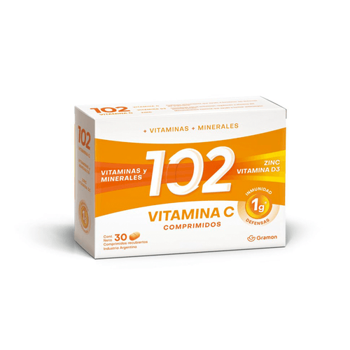 Suplemento Dietario 102 Vitamina C x 30 comp