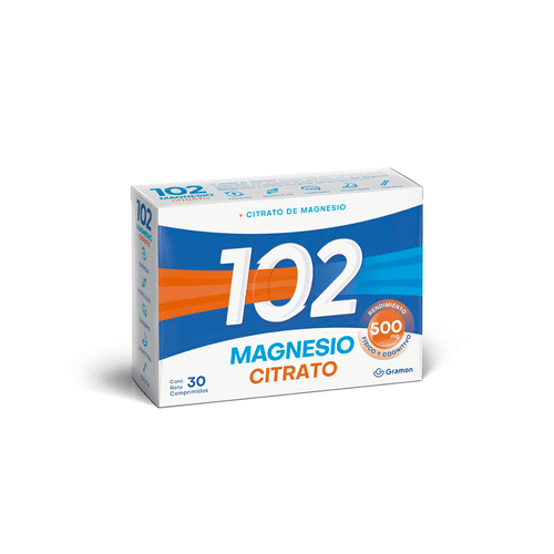 Suplemento Dietario 102 Magnesio Citrato x 30 comp