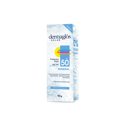 Protector Solar Dermaglos FPS50 Mineral x 90 gr