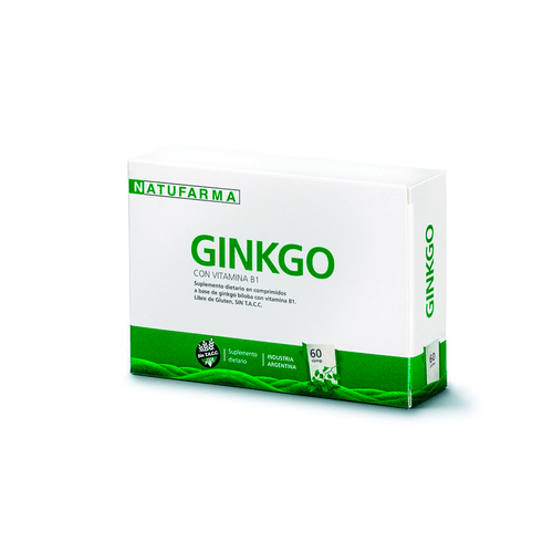 Suplemento Dietario Natufarma Ginko x 60 comp