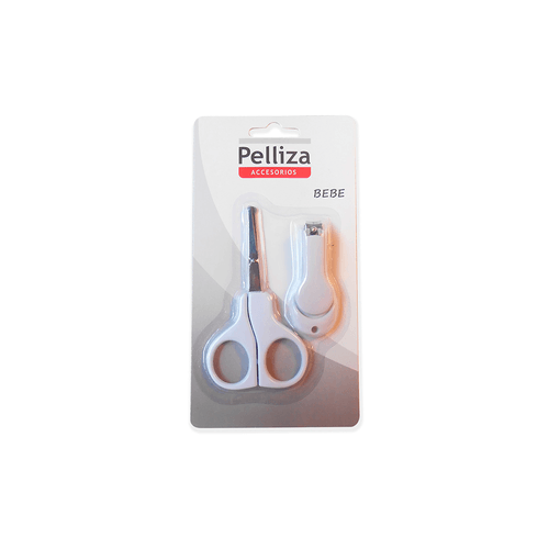 Set Bebe Pelliza Accesorios Tijera + Corta uñas