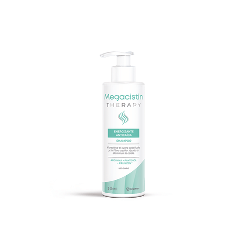 Shampoo Megacistin Therapy Energizante Anticaída x 240 ml