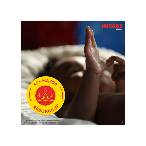 Pañales Huggies Classic XG x 56 unid