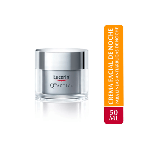 Crema Facial Eucerin Q10 Active de Noche x 50 ml