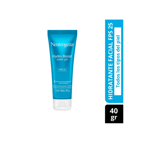 Crema Hidratante Facial Neutrogena Hydro Boost Water Gel FPS 25 x 40 gr