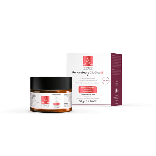 Crema Facial Cepage Renovateurs Glico 5% x 50 gr