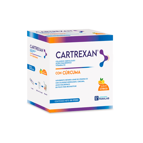 Suplemento Dietario Cartrexan Gluco Sabor Citrico x 30 sticks