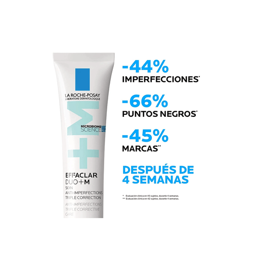 Corrector Anti-Marcas e Imperfecciones Effaclar Duo + M La Roche-Posay x 40 ml