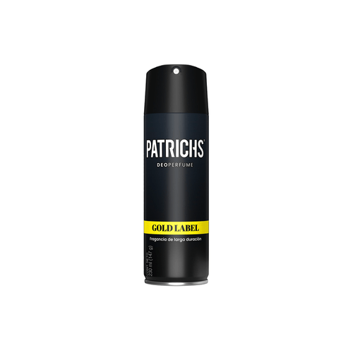 Desodorante en Aerosol Patrichs Gold Label x 230 ml