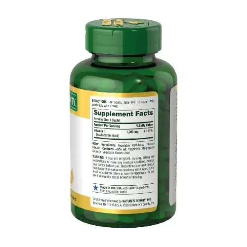 Suplemento Dietario Natures Bounty Vitamina C 500 mg x 100 comp